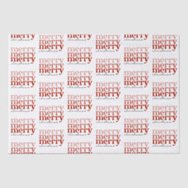 Frohe Weihnachts Text grüßen und weiß Seidenpapier