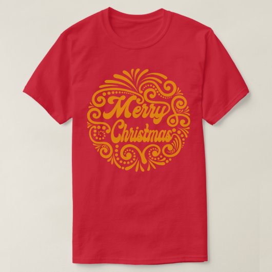 Frohe Weihnachts-Thirt 6 T-Shirt (Design vorne)