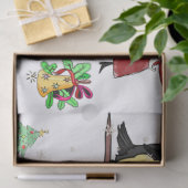 Frohe Weihnachts-Tissue Snowman Penguin Seidenpapier (Geschenk)