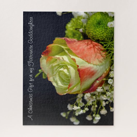 Frohe Weihnachts-Tochter. Puzzle (Vertikal)