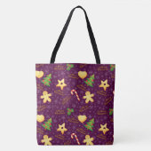 Frohe Weihnachts-Tote-Tasche Tasche (Vorderseite)