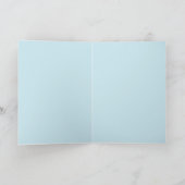 Frohe Weihnachts- und Neujahrskarte Feiertagskarte (Innenseite)