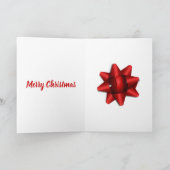 Frohe Weihnachts-Vater aus dem Sturm Karte (Innenseite)