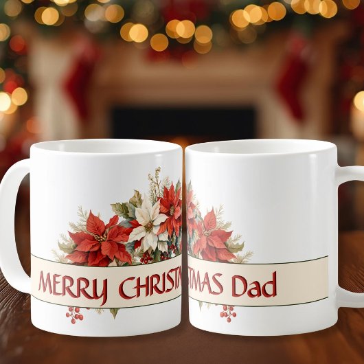 Frohe Weihnachts-Vater Kaffeetasse