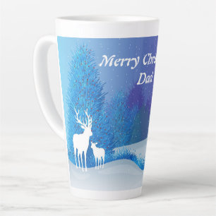 Frohe Weihnachts-Vater Latte Tasse