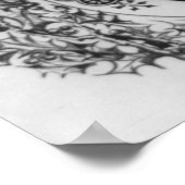 Frohe Weihnachts Vintage Poster (Ecke)