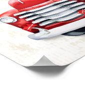 Frohe Weihnachts Wall Art Decor Poster (Ecke)