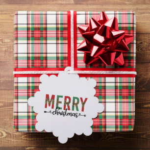 Frohe Weihnachts-Weihnachtsfeier Ornament Karte