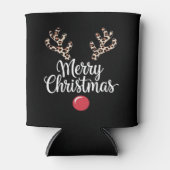Frohe Weihnachts-Weihnachtsgeschenke für Reindeer Dosenkühler (Vorderseite)