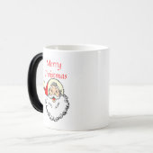 Frohe Weihnachts-Weihnachtskaffee-Tasse Verwandlungstasse (Vorderseite Links)