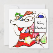 Frohe Weihnachts-Weihnachtskarte (Vorderseite)