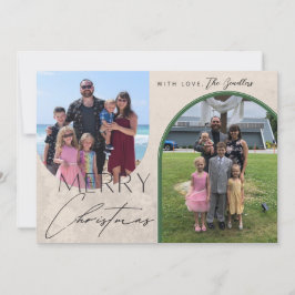 Frohe Weihnachts-Weihnachtskarte Feiertagskarte