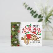 Frohe Weihnachts-Weihnachtskarte Postkarte (Stehend Vorderseite)