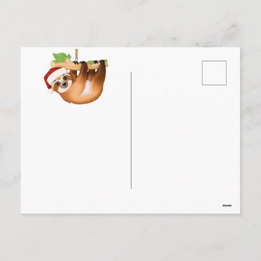 Frohe Weihnachts-Weihnachtskarte Postkarte (Rückseite)