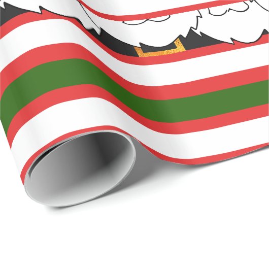Frohe Weihnachts-Weihnachtskostüme Geschenkpapier (Rolleneckpunkt)