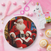 Frohe Weihnachts-Weihnachtsmann-Papierplatte Pappteller (Party)