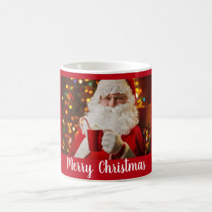 Frohe Weihnachts-Weihnachtsmann-Tasse Kaffeetasse