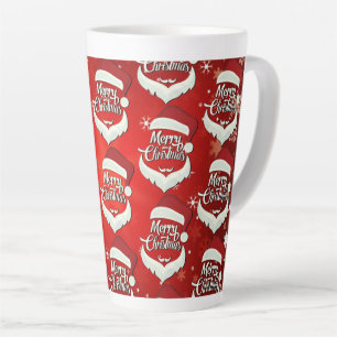 Frohe Weihnachts-Weihnachtsmannmütze Milchtasse