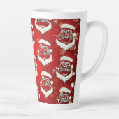 Frohe Weihnachts-Weihnachtsmannmütze Milchtasse (Rechts)