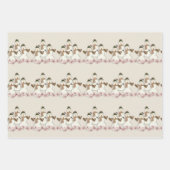 Frohe Weihnachts Weihnachtswrapping Paper Sheets Geschenkpapier Set (Vorderseite)