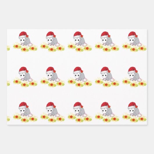 Frohe Weihnachts Weihnachtswrapping Paper Sheets Geschenkpapier Set (Vorderseite)