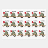 Frohe Weihnachts Weihnachtswrapping Paper Sheets Geschenkpapier Set (Vorderseite)