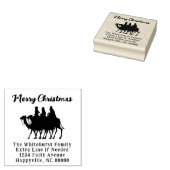 Frohe Weihnachts Weisen Wiederverwendbare Briefmar Gummistempel (Stempel)