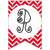 Frohe Weihnachts-Whimsiktypografie hübsch Wimpelkette (Dritte Fahne)