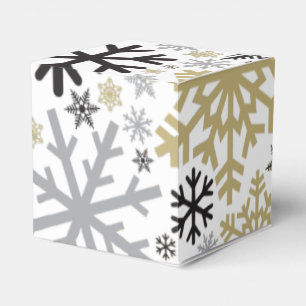 Frohe Weihnachts Winter Snowflake Muster Geschenkschachtel