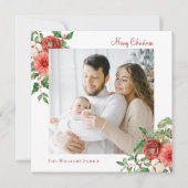 Frohe Weihnachts-Winterferien-Foto (Vorderseite)