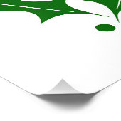 Frohe Weihnachts-Winterschneeflocken Fotodruck (Ecke)