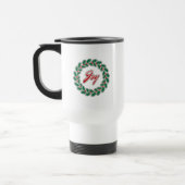 Frohe Weihnachts-Wraath-Design: Freude Reisebecher (Links)