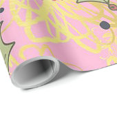 Frohe Weihnachts-Wrapping Papier Geschenkpapier (Rolleneckpunkt)