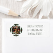 Frohe Weihnachts Yorkshire Terrier Dogs (Insitu)