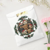 Frohe Weihnachts Yorkshire Terrier Dogs Geschenktütchen (Versiegelt)