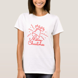 Frohe Weihnachts Zitat T Shirt merch