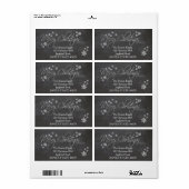 Frohe Weihnachtsanschrift (Vorne)