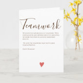 Frohe Weihnachtsarbeitskarte Karte (Gelbe Blume)