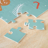 Frohe Weihnachtsästhetik - Hell, Fröhliche Feierta Puzzle (Seite)