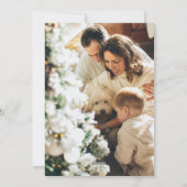 Frohe Weihnachtsausstellung Weihnachtskarte Feiertagskarte (Rückseite)