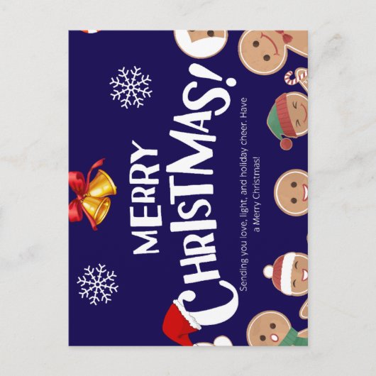 Frohe Weihnachtsbaby Postcard Postkarte (Vorderseite)