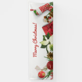 Frohe Weihnachtsbanner Banner (Vertikal)