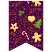 Frohe Weihnachtsbanner Wimpelkette (Erste Fahne)