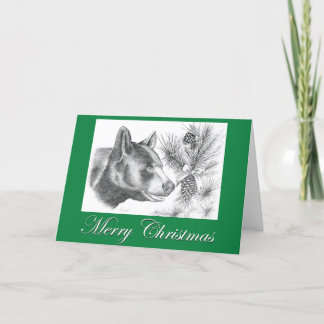 Frohe Weihnachtsbär Feiertagskarte