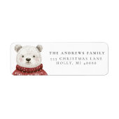 Frohe Weihnachtsbären in einem Pullover (Vorne)