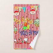 Frohe Weihnachtsbath Handtuch Sets, Happy Birthday Badhandtuch Set (Handtuch)