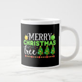 Frohe Weihnachtsbaum-34564 Jumbo-Tasse (Rechts)