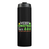 Frohe Weihnachtsbaum-34564 Thermosbecher (Vorderseite)
