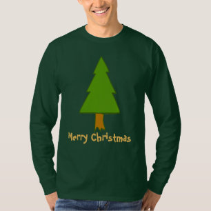 Frohe Weihnachtsbaum, bearbeiten Text T-Shirt