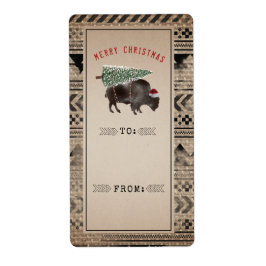 Frohe Weihnachtsbaum Buffalo Burlap zu from Gift